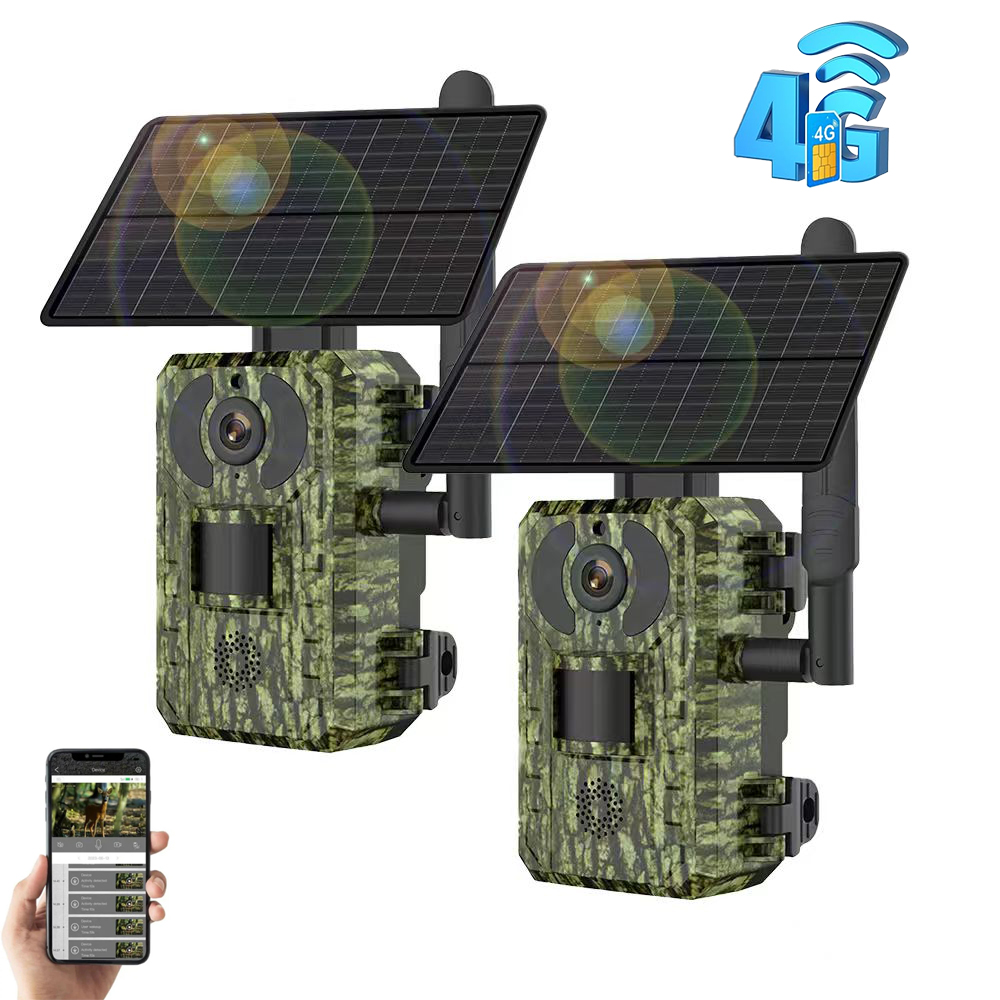 Home Security Game - EU 4G Mobiele 2K Batterij Solar