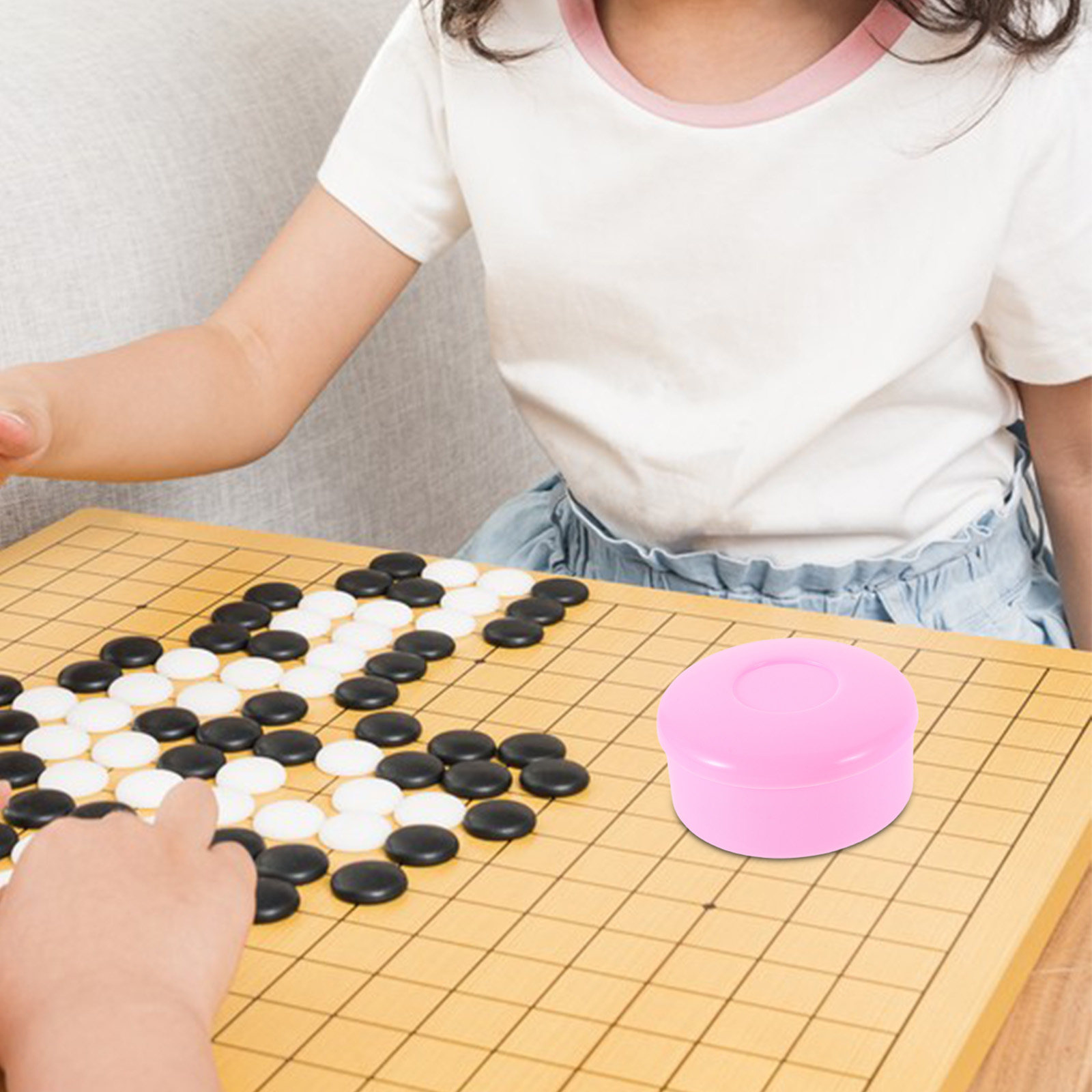 Home Security Game - 6Pairs Go Chess Opbergdoos Plastic Stukjeshouder