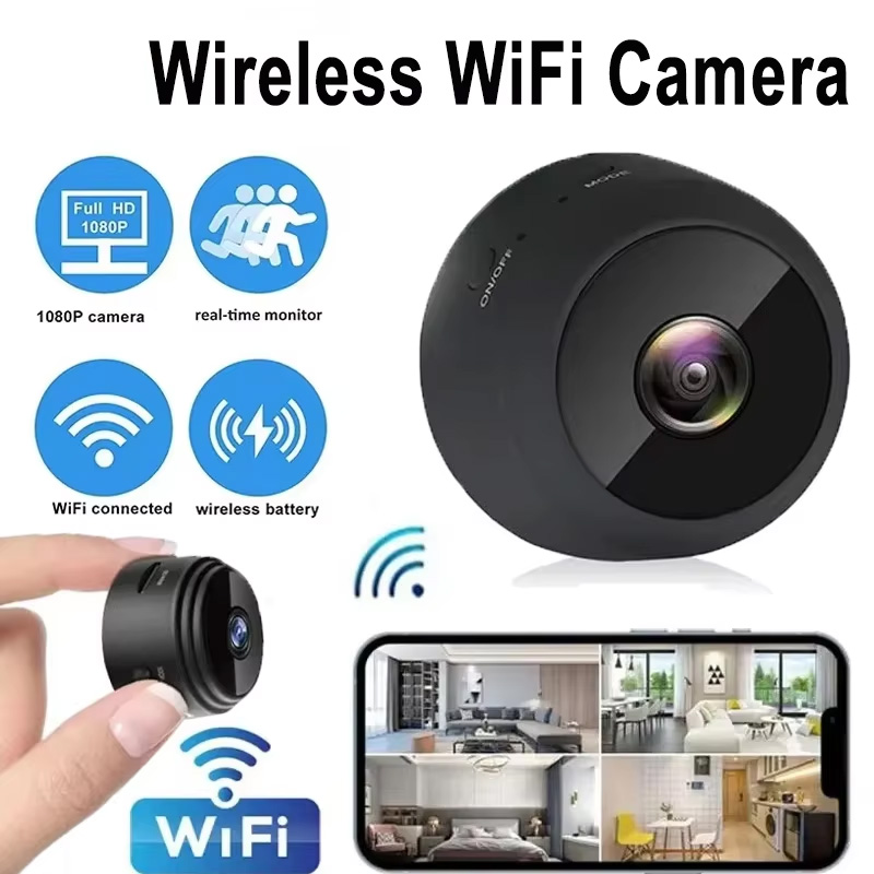 Home Security With Cameras - Nieuwe A9 Camera Wifi 1080p HD
