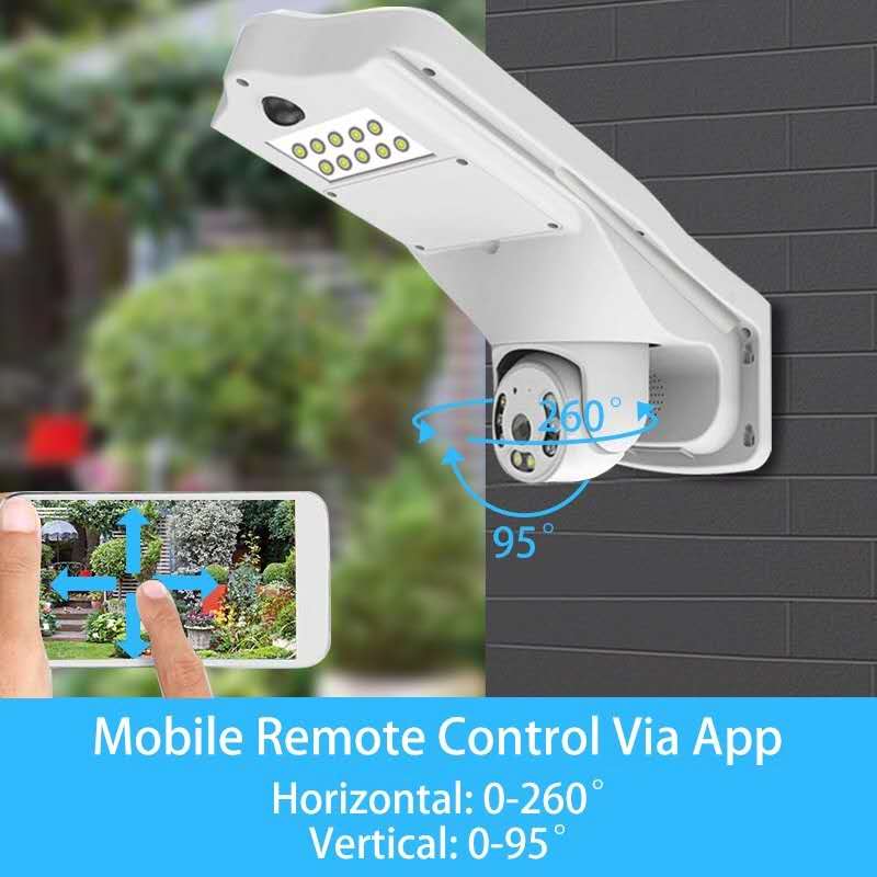 Home Security Flood Lights - 2MP 1080P V380Pro Schijnwerper Binnenplaats Lamp