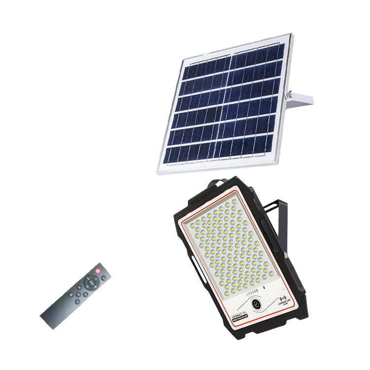 Op zonne-energie werkende draa - Home Security Flood Lights recensie en prijs