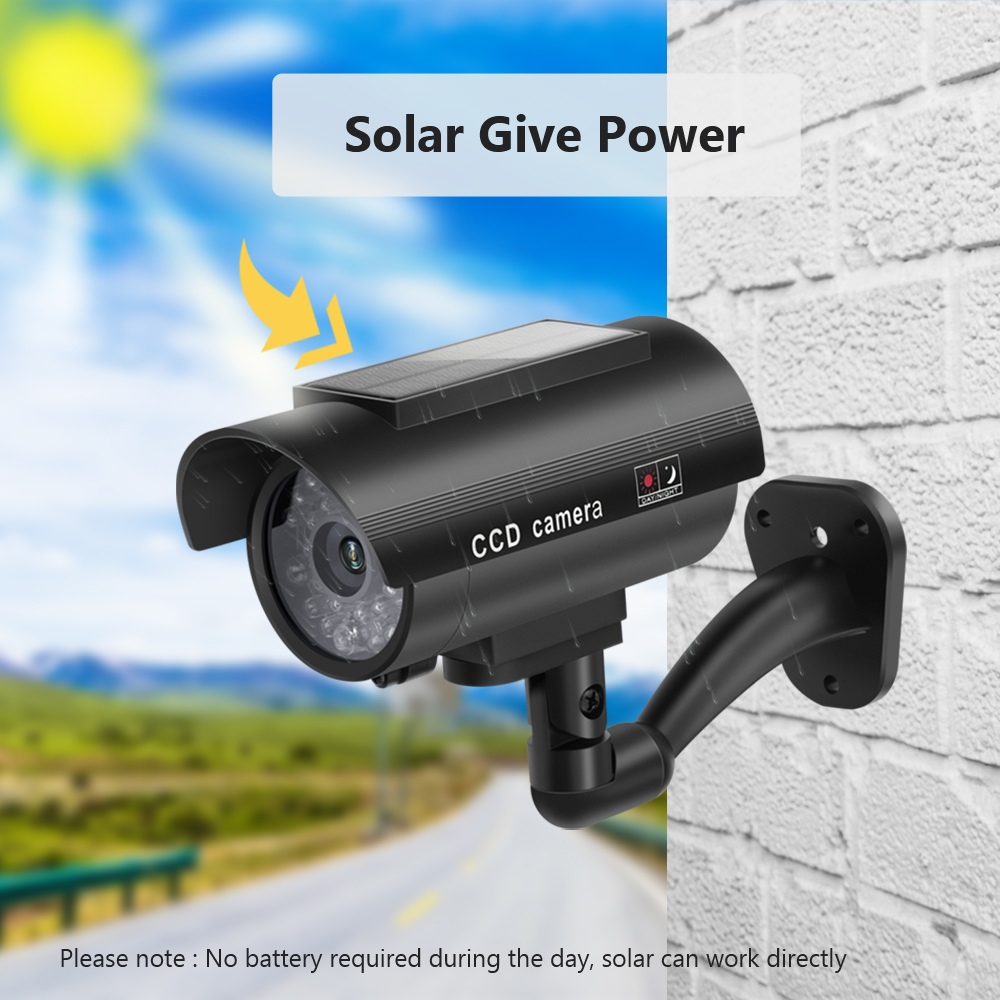 Zonnepaneel Dummy Surveillance - Home Security Lights Outdoors recensie en prijs