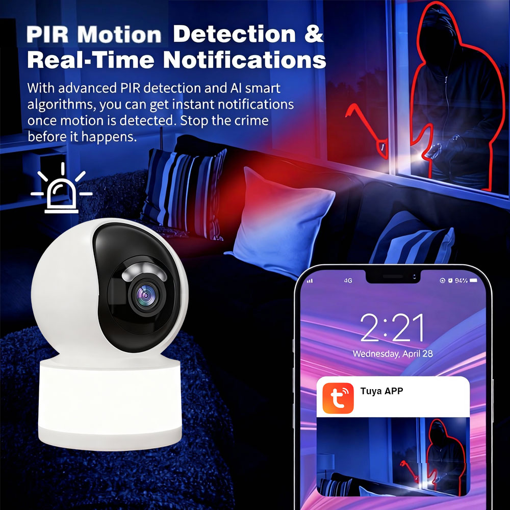 Tuya Smart 5MP 2K HD Mini WiFi - Home Security Flood Lights recensie en prijs