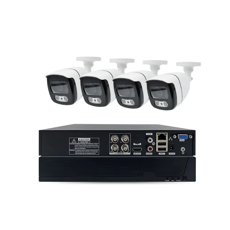 5MP Buiten Dome AHD DVR 4 Kana - Home Security With Cameras recensie en prijs