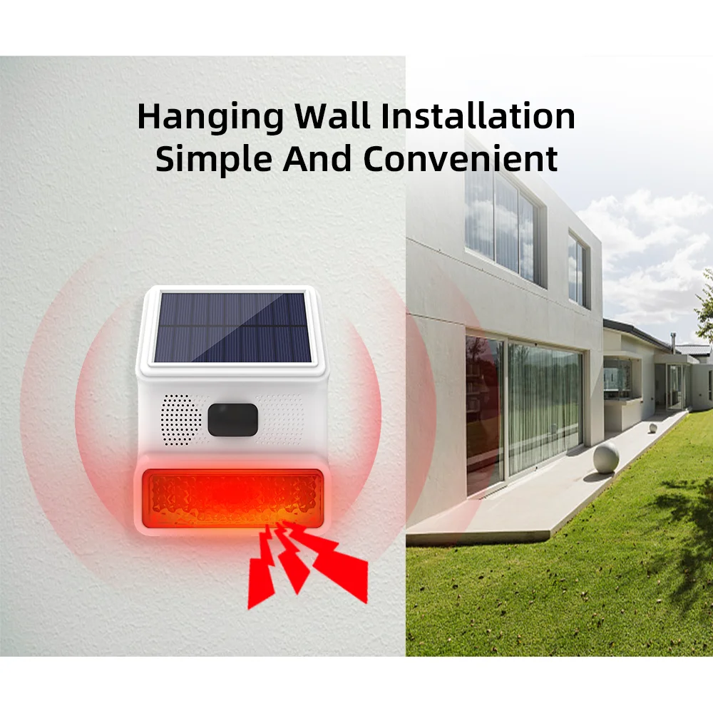 Buitenalarmhoorn 433MHZ Draadl - Home Security Lights Outdoors recensie en prijs