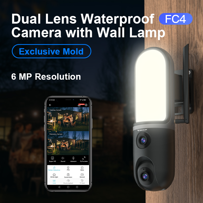 6MP O-Kam APP 5X Dual Lens Tui - Home Security Flood Lights recensie en prijs