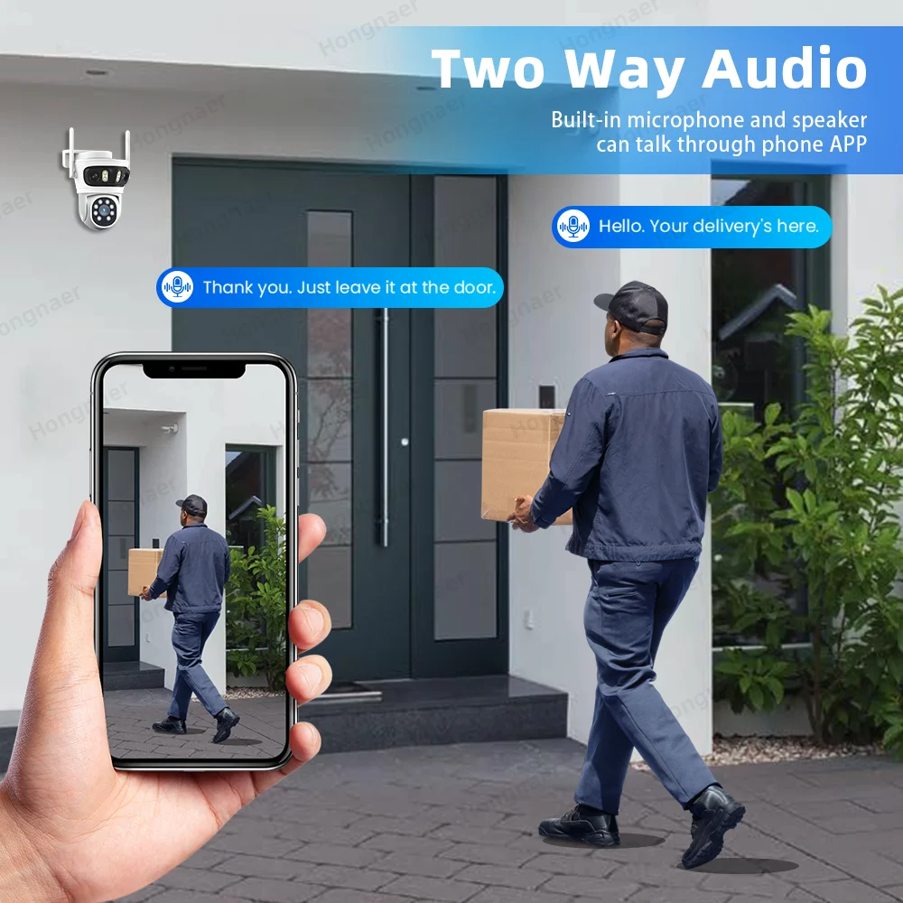 2026 Hongnaer 6MP 4CH 3-lens 2 - Home Security With Cameras recensie en prijs