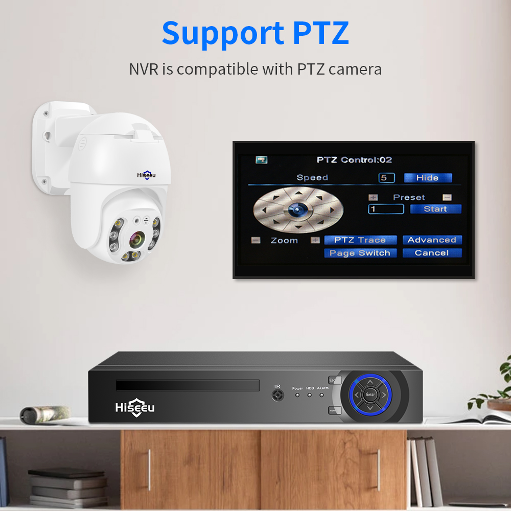 Hiseeu 4CH 10CH 16CH 4K 8MP 5M - Home Security With Cameras recensie en prijs