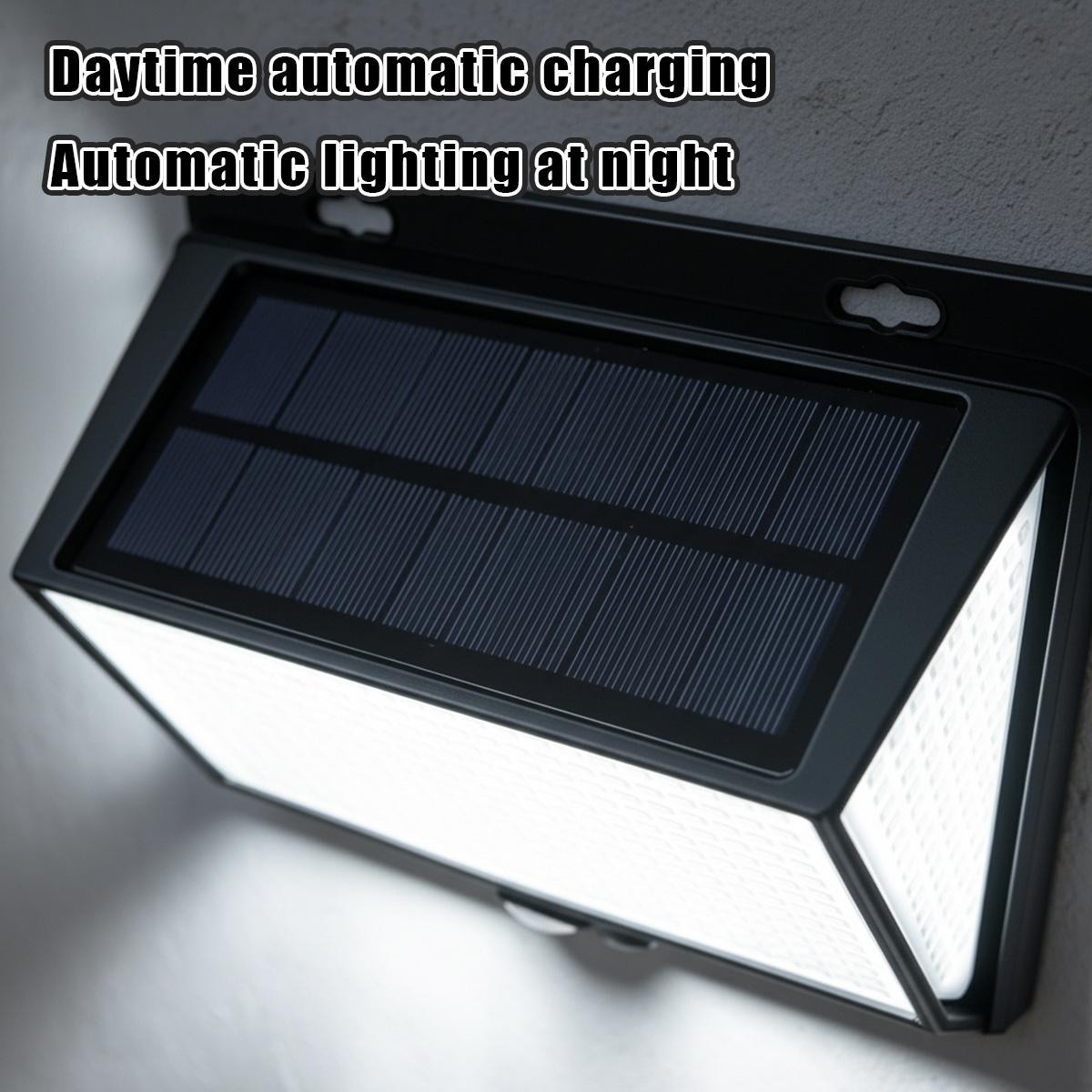 3-zijdige LED-wandlamp Auto aa - Home Security Flood Lights recensie en prijs