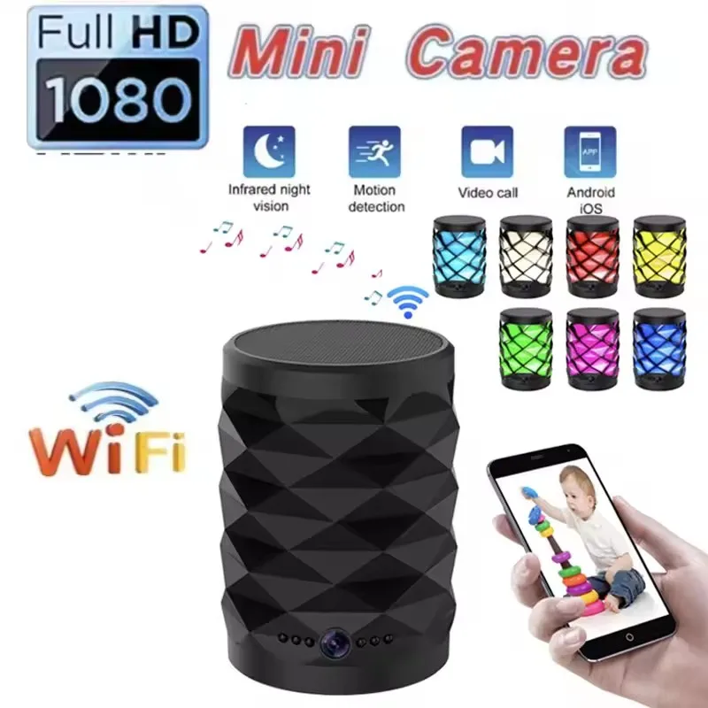 HD Mini Wifi-camera Bluetooth- - Home Security Flood Lights recensie en prijs