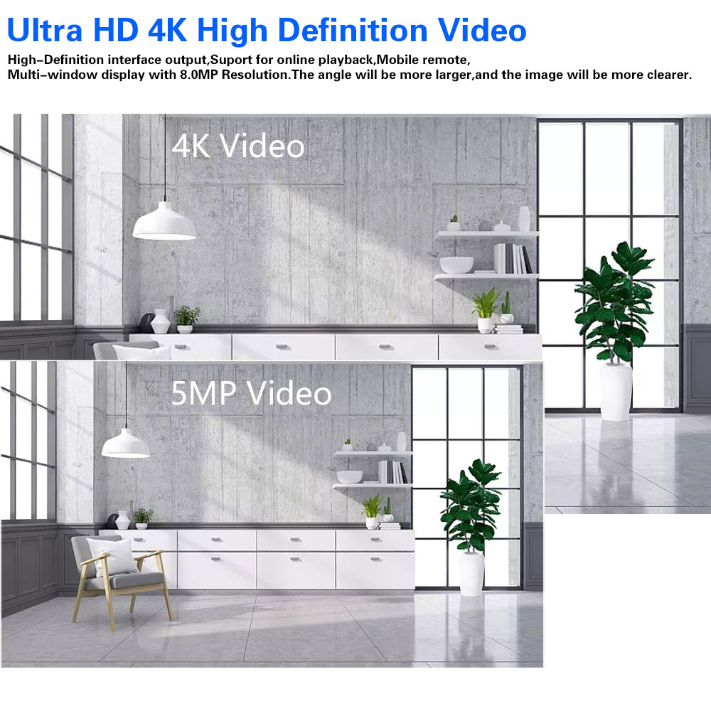 4K 10ch Poe Smart Nvr (1080P/3 - Home Security With Cameras recensie en prijs