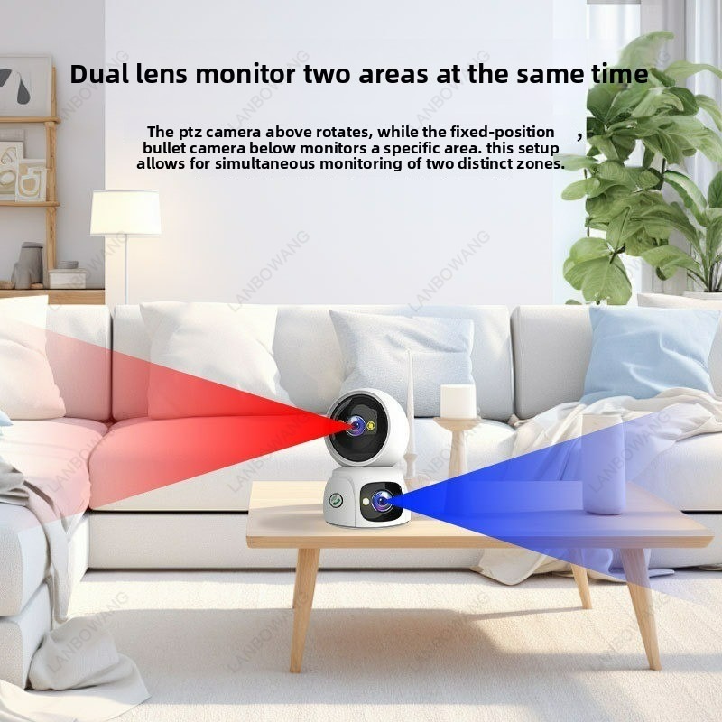 4MP Draadloze PTZ IP Dome Came - Home Security Wireless Camera recensie en prijs
