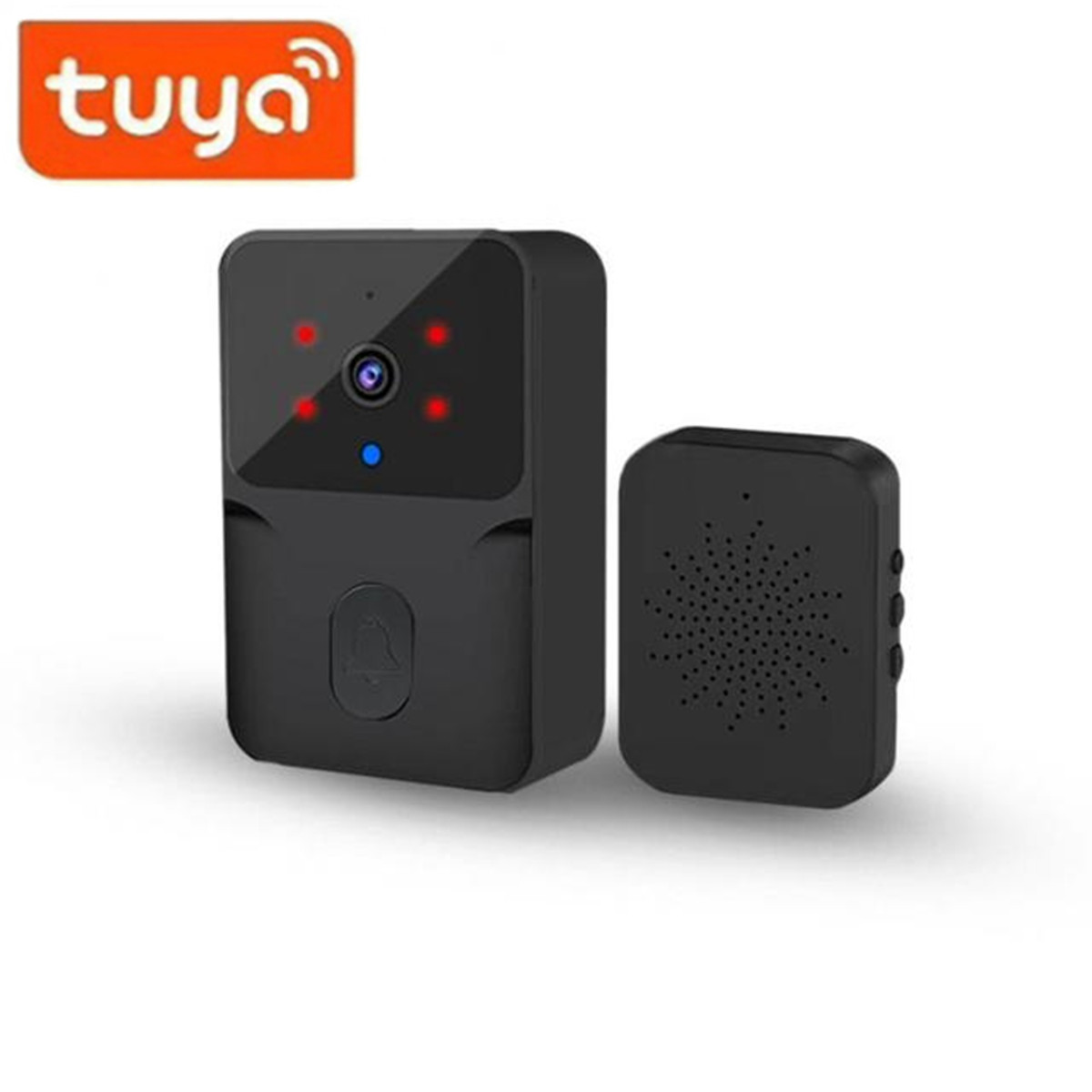 Draadloze deurbel WiFi Tuya Ou - Home Security Wireless Camera recensie en prijs