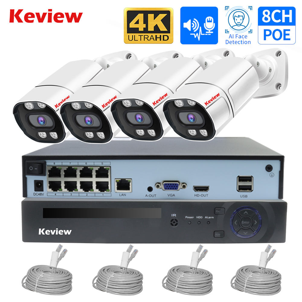 4K 8MP 4MP 8CH Poe Ip Surveill - Nvr Kit 8 Channel recensie en prijs