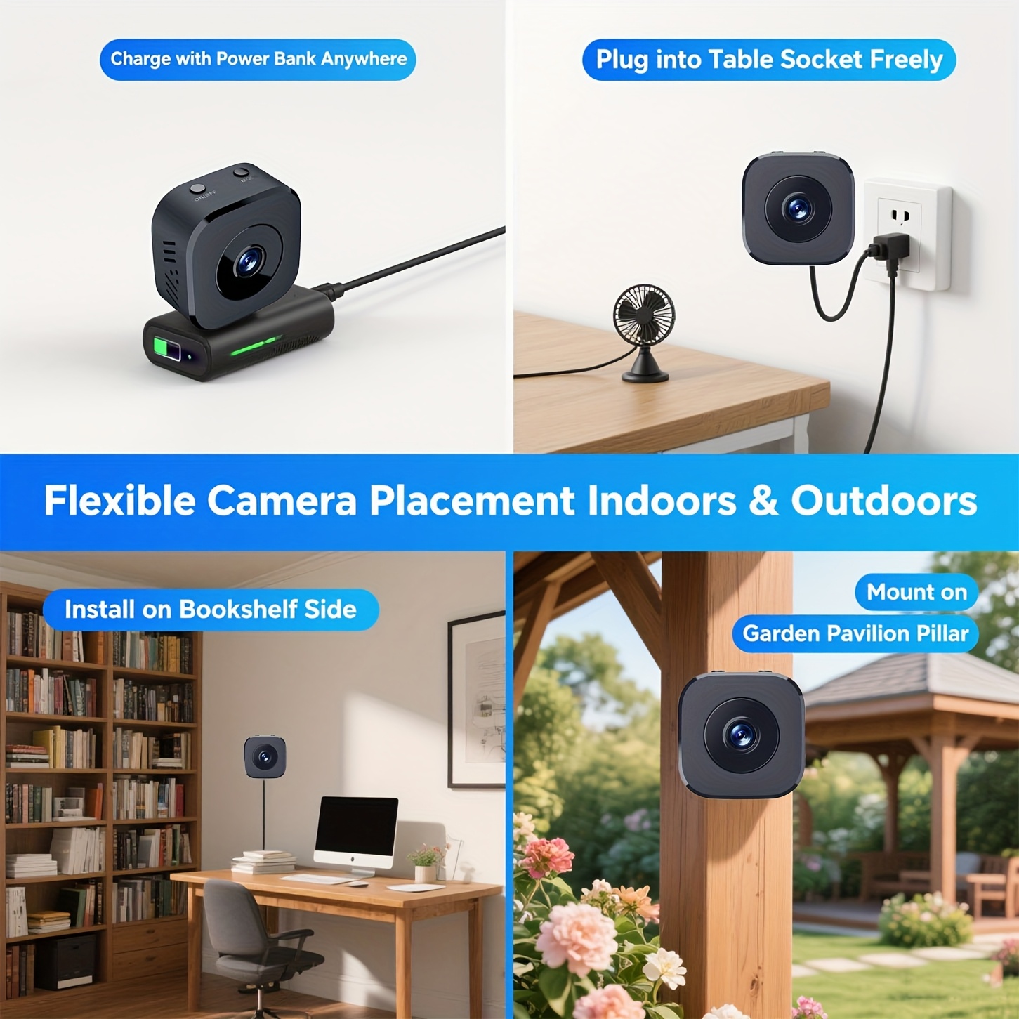 1080P HD Mini WiFi Camera Indo - Home Security With Cameras recensie en prijs