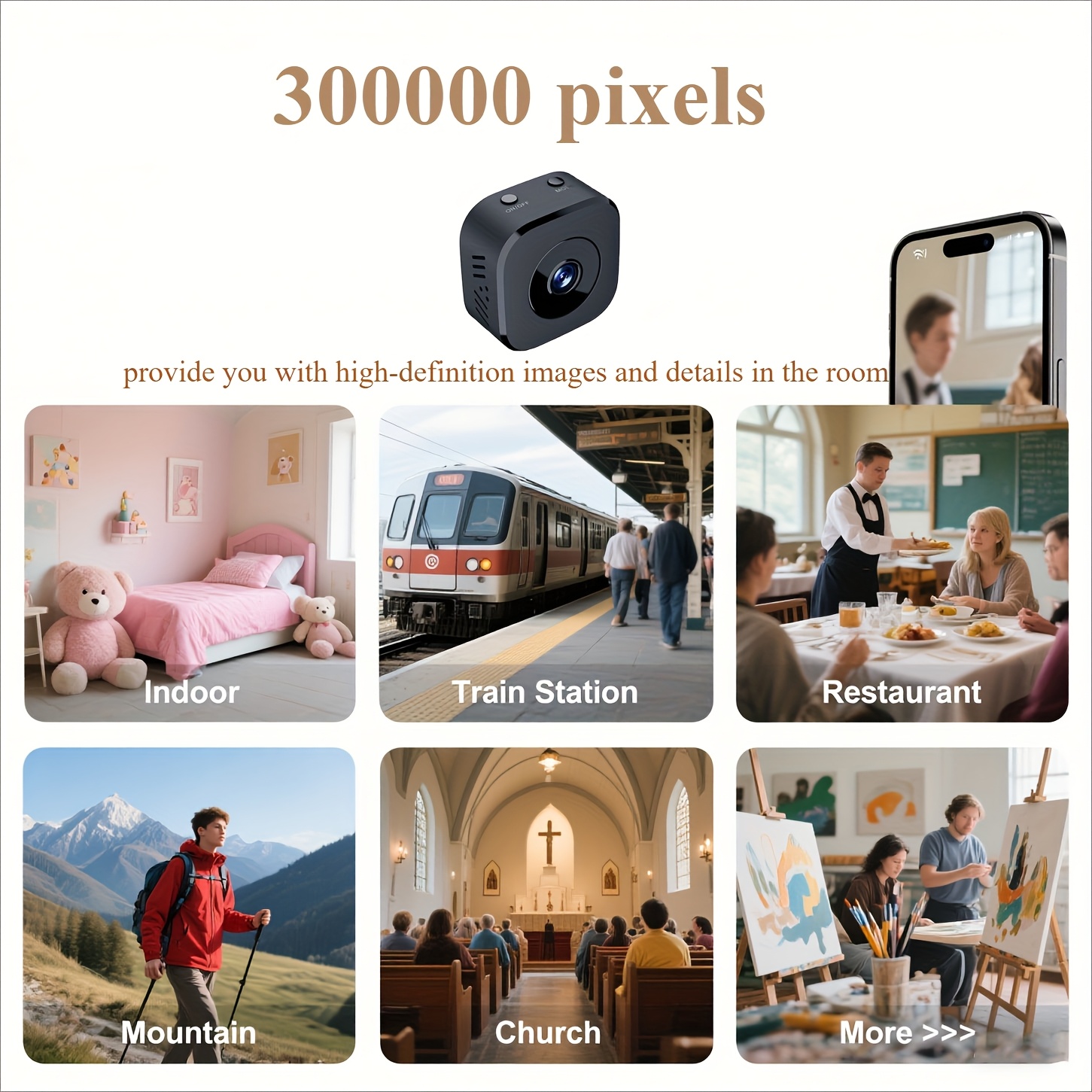 1080P HD Mini WiFi Camera Indo - Home Security With Cameras recensie en prijs