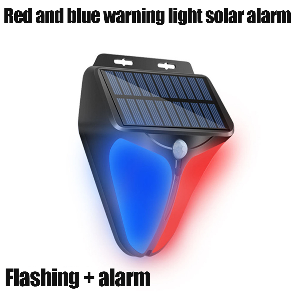 Thuis Zonne-Energie Alarm Lamp - Home Security Lights Outdoors recensie en prijs