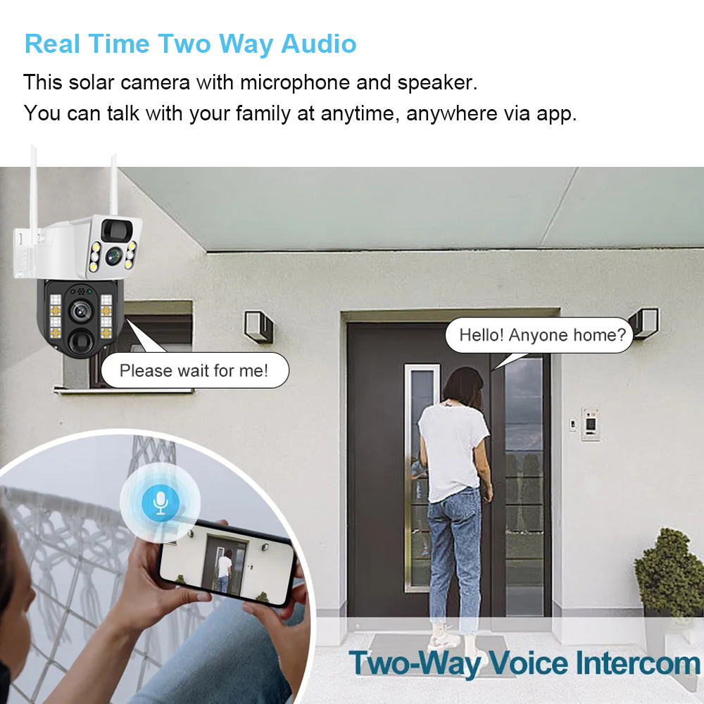 Wifi/4G Zonne-Camera Ip Cctv B - Home Security Wireless Camera recensie en prijs