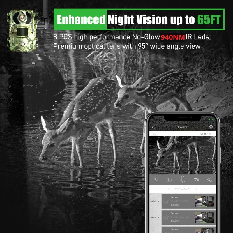 4G Sim Solar Trail Camera 940n - Home Security Game recensie en prijs