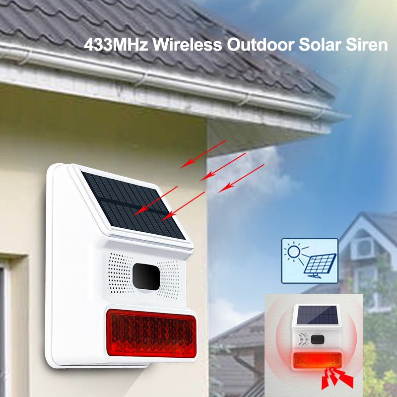 Taiboan 433Mhz Draadloze Zonne - Home Security Lights Outdoors recensie en prijs