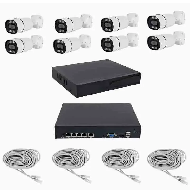 8CH 5mp PoE NVR Kit H.265 24/7 - Nvr Kit 8 Channel recensie en prijs