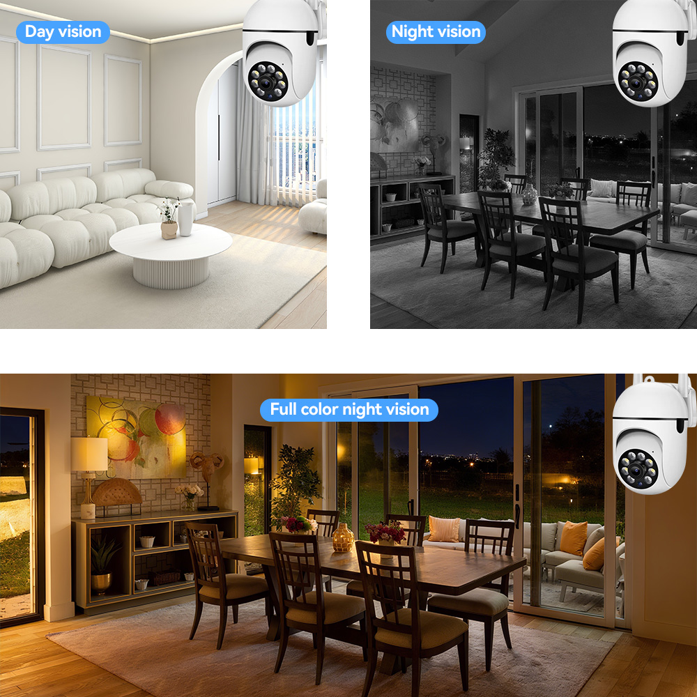 8MP 2.4G Wifi IP CCTV Camera K - Home Security Lights Outdoors recensie en prijs