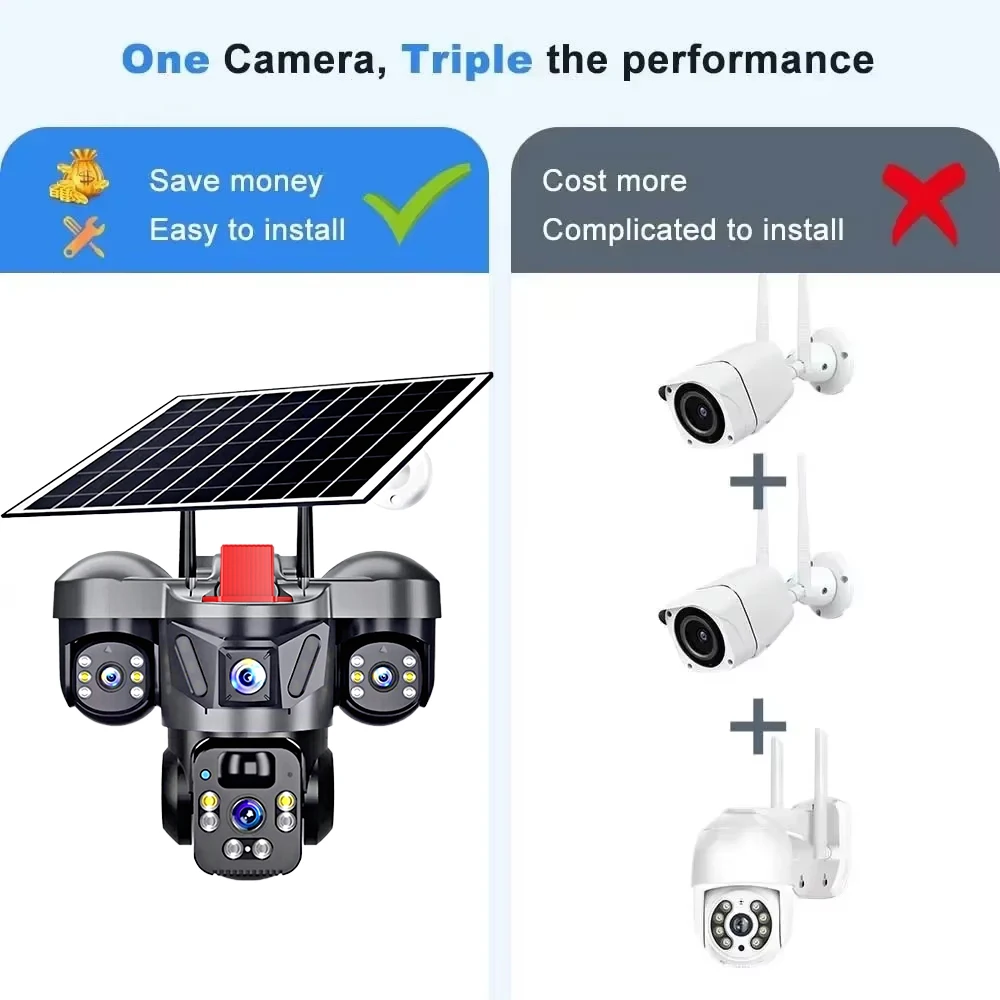KERUI Outdoor PTZ 6MP 4G SIM W - Home Security Outdoor Camera System recensie en prijs