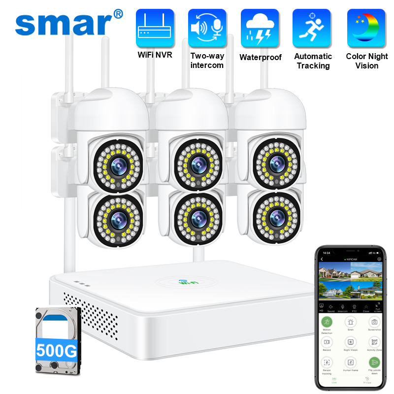 Smar 3MP Draadloos CCTV-beveil - Home Security Wireless Camera recensie en prijs