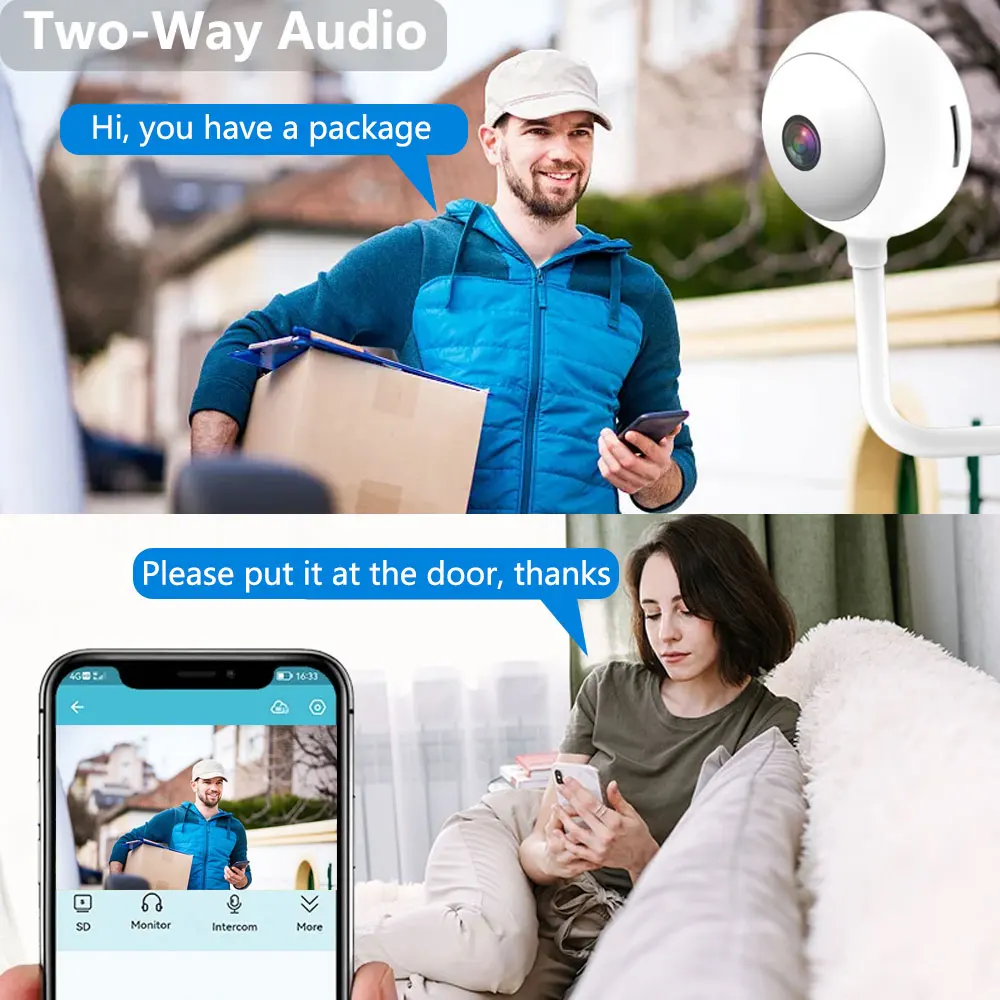 5MP Tuya Doodle WiFi USB Flood - Home Security Flood Lights recensie en prijs